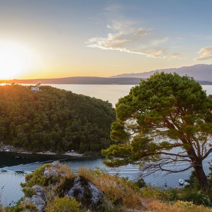 Sonnenuntergang Novigrad Bay