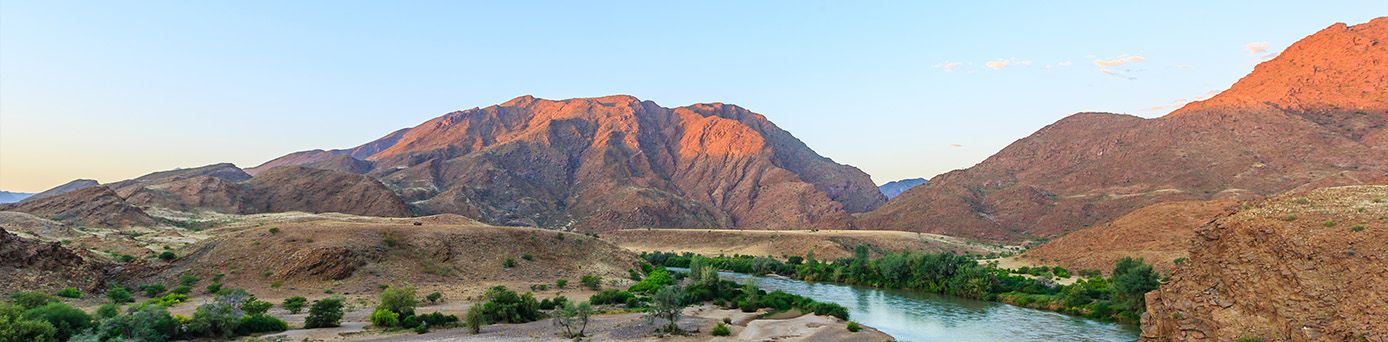 Kuene Fluss in Namibia