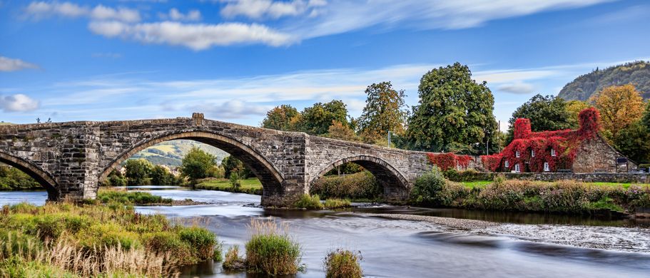 Brücke Pont Fawr