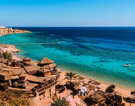 Strand und meer bei Sharm el Sheik
