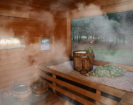Finnische Sauna Ausstattung 