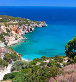 Bucht auf Kreta