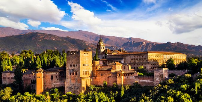 Spanien Mietwagen mieten Alhambra