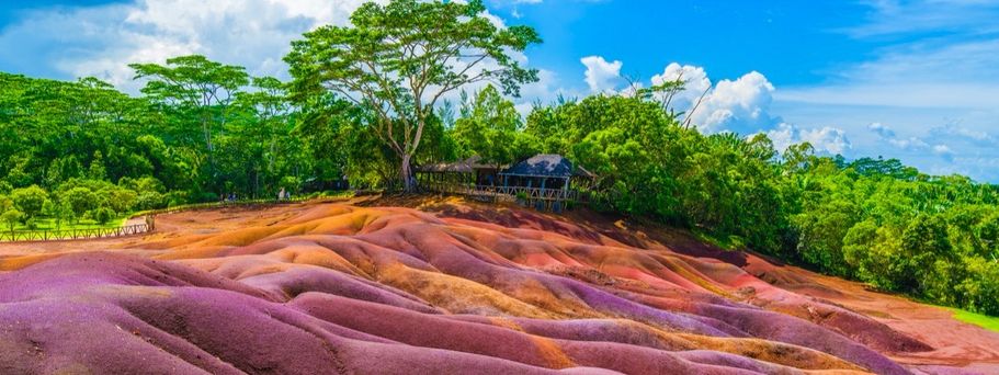 Sieben Farbige Erde, Chamarel, Mauritius