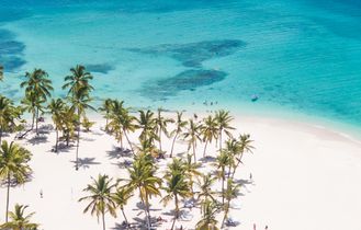 Strand in der Dominikanischen Republik