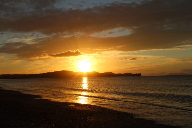 Sonnenuntergang über demMeer in Acharavi