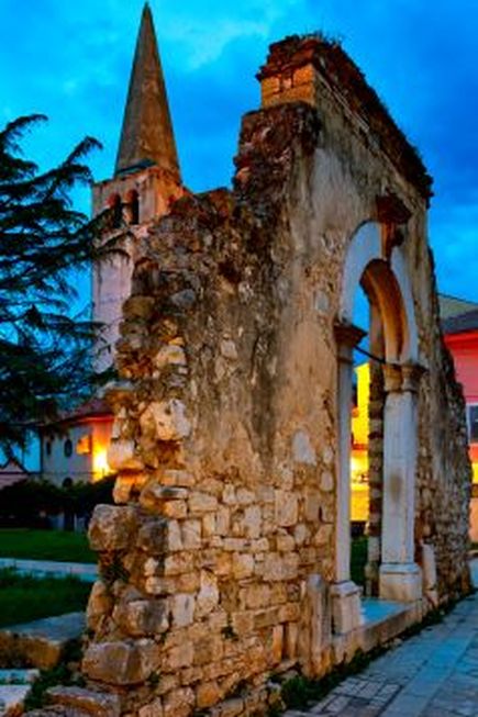 Porec römisches Tor