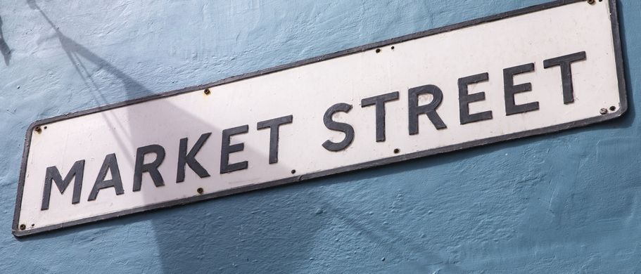 Market Street Sign