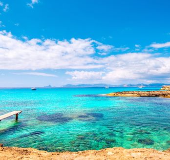 Formentera Urlaub Strand Hotel Ferienwohnung Playa de ses Illetes