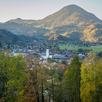 Blick auf Oberaudorf
