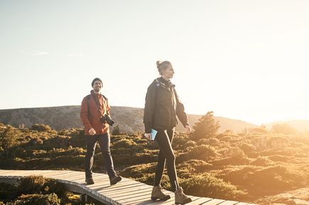 Wandern auf dem Cradle Mountain Huts Walk