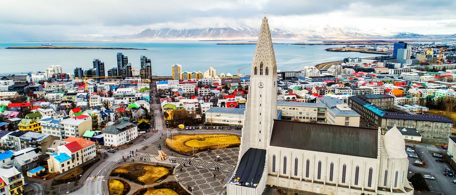 Reykjavik Stadt Innenstadt