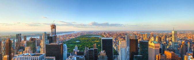 New York Skyline und Central Park
