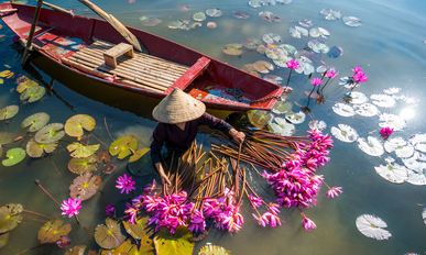 Lotosblüte – Mekong Flusskreuzfahrt in Vietnam und Kambodscha