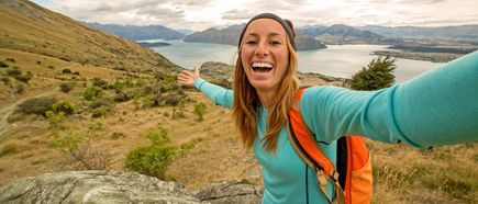 Das Selfie wird zu Deinem ständigen Begleiter - Neuseeland