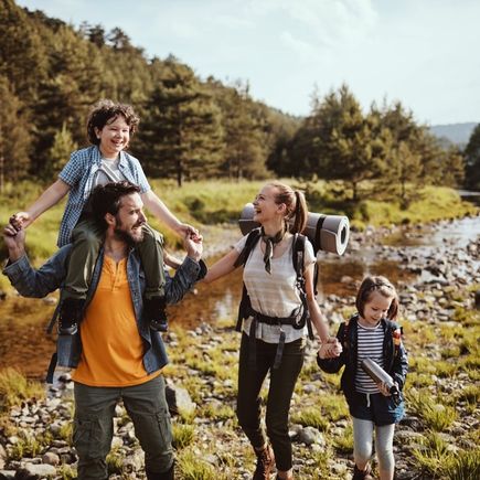 Familienwanderung