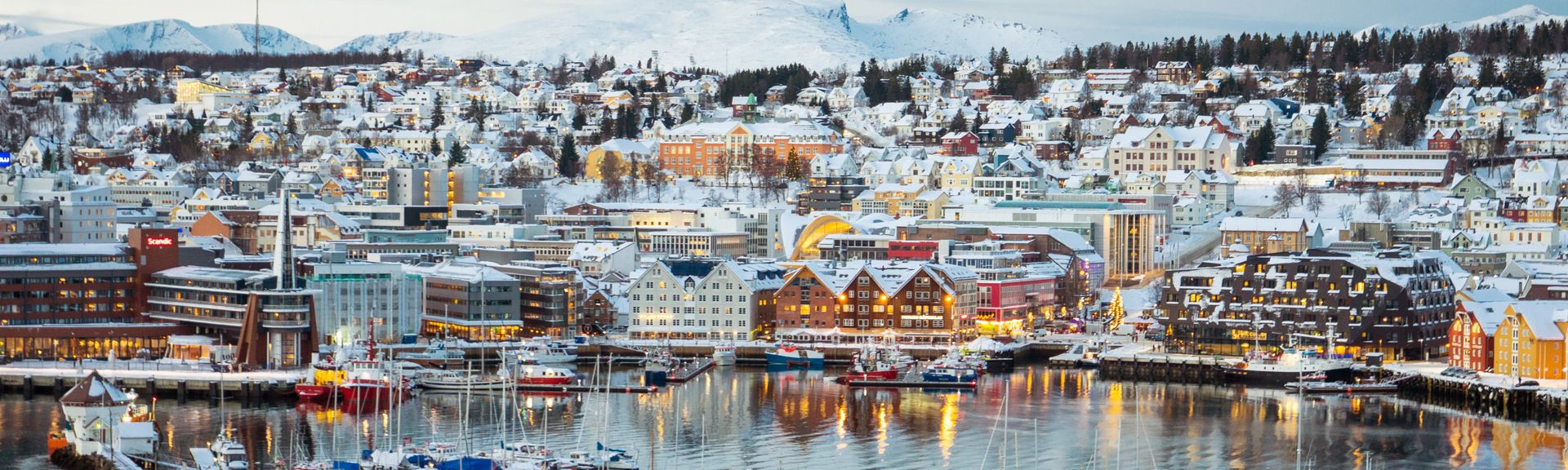 Blick auf Tromso