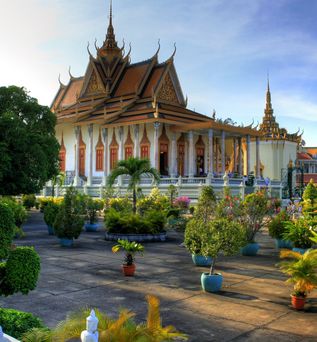 Silberpagode in Phnom Penh