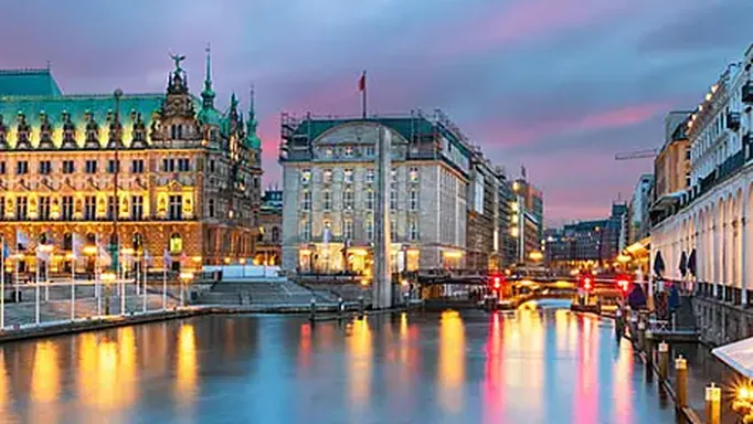 Abendstimmung Hamburg