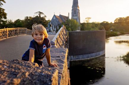 Kind in Koppenhagen