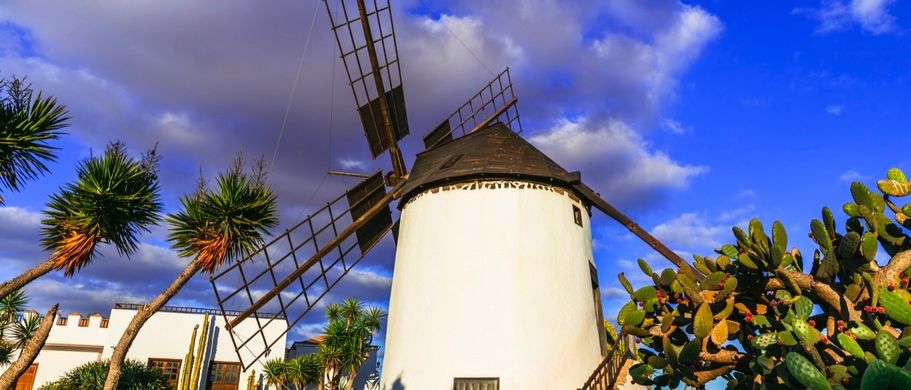 Traditionelle Windmühle, Fuerteventura