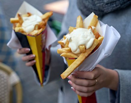 Pommes in Belgien