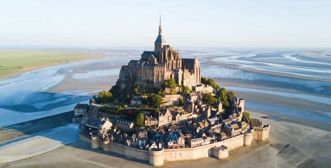 Saint Michael Abtei, Normandie, Frankreich
