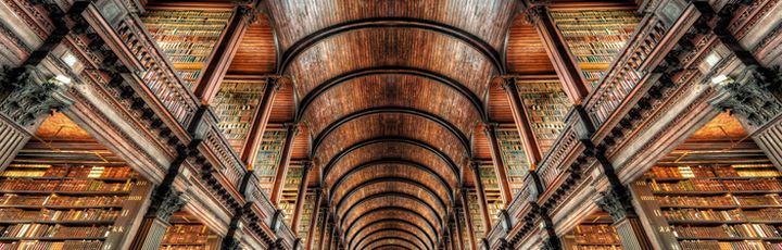 Long Room Libary im Trinity College
