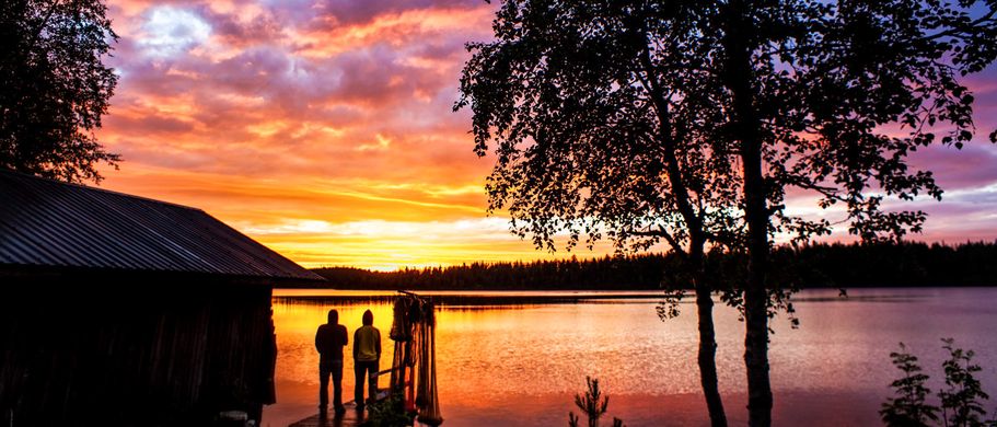  Inari See Sonnenuntergang