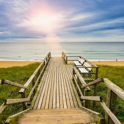 Steg zum Meer
