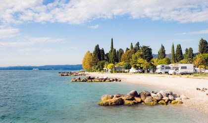 Camping Italien Urlaub Reisen Campingplatz am Gardasee
