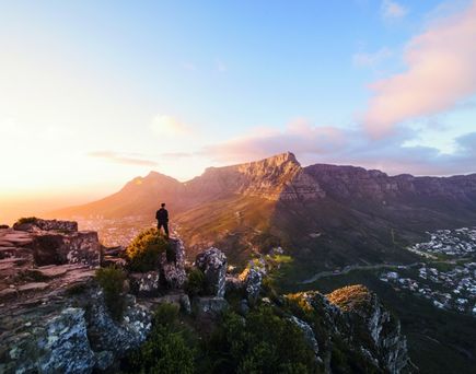 Blick auf den Tafelberg