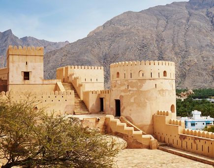 Hajargebirge Fort Nakhal 