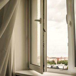 offenes Fenster