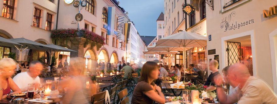 Städtereise München Urlaub Außenansicht des Hofbräuhaus