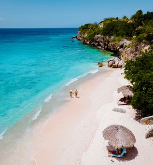 Strand in Curacao