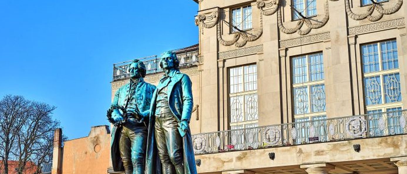  Nationaltheater in Weimar.