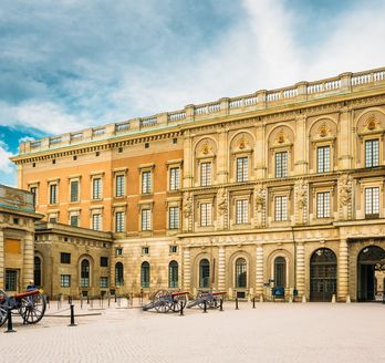 Großer Palast in Stockholm