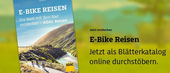 Cover aktuelles E-Bike Reisen Magazin 