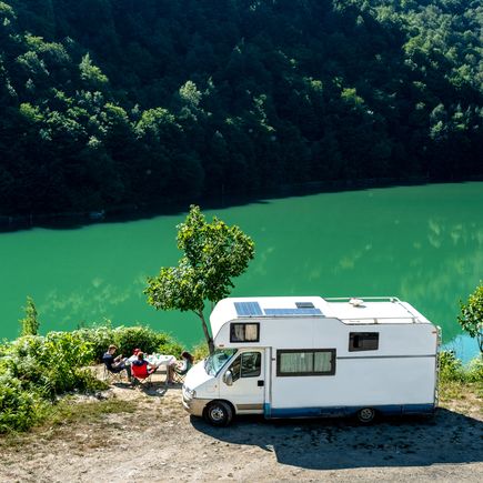 Camper am See