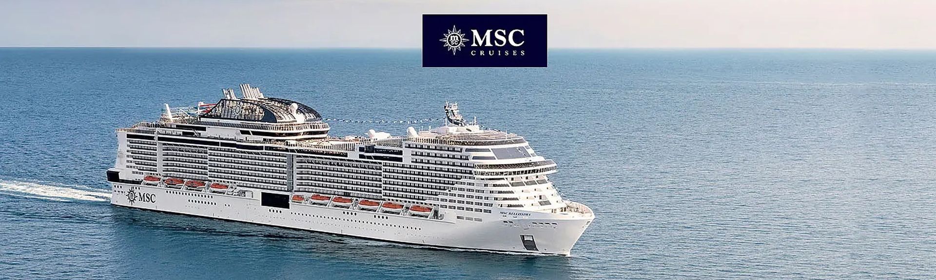 MSC Schiff auf dem Meer