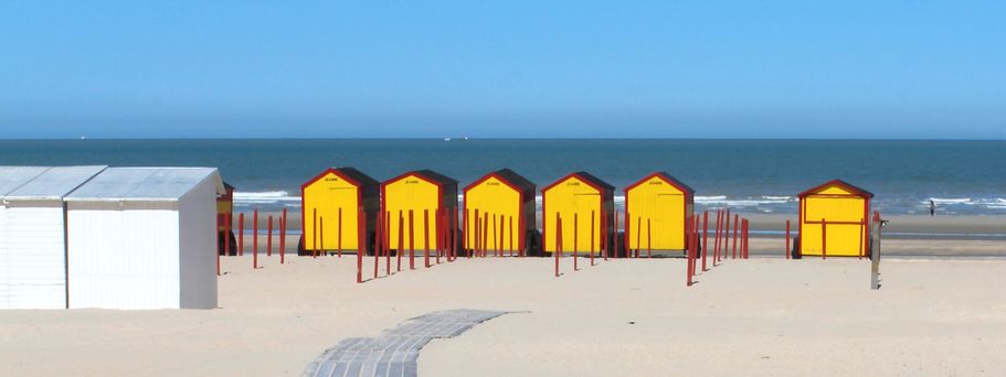 Nordseestrand in Belgien
