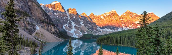 Aussicht auf Gebirgskette