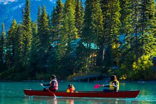 Emerald Lake,Yoho National Park in Kanada