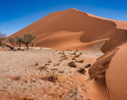 Sanddünen in Namibia