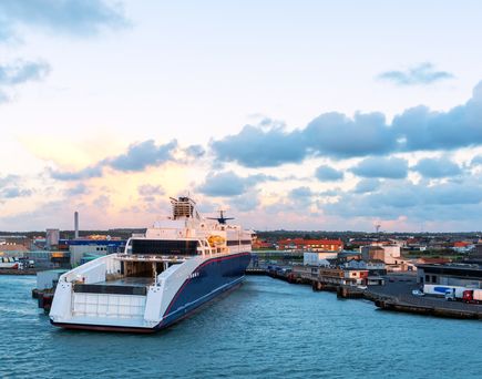 Fähre in Hirtshals