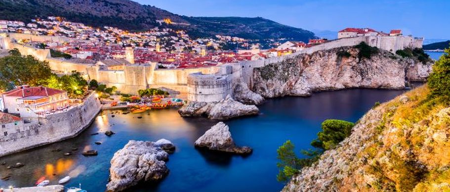 Die Mauern von Dubrovnik