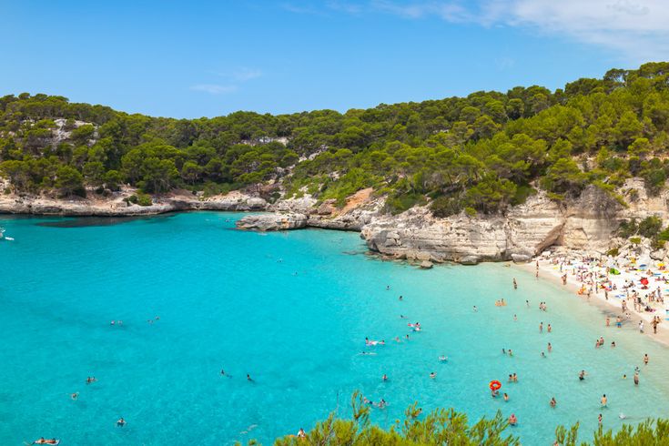 Menorca Urlaub Familienurlaub Badeurlaub Strandurlaub Cala Mitjana
