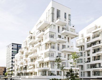 Moderne Architektur im Viertel Vesterbro