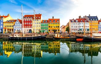 Nyhavn, Kopenhagen, Dänemark